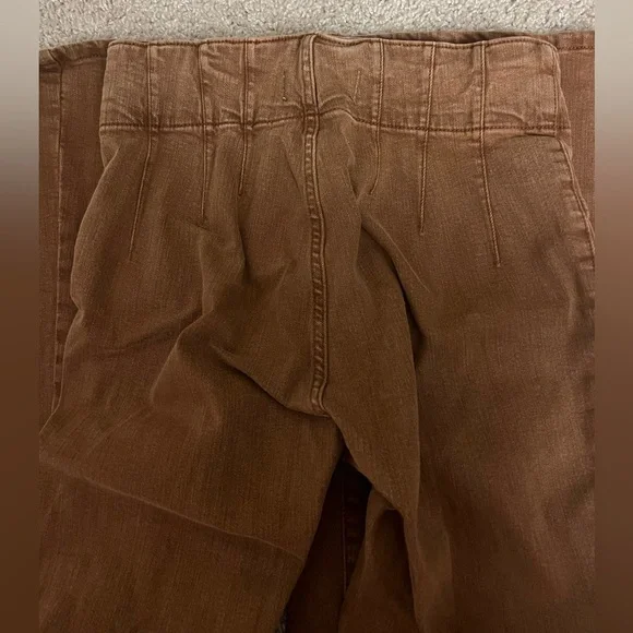 Free People We The Free Jayde Flare Brown Jeans Pants 26 - Picture 5 of 5